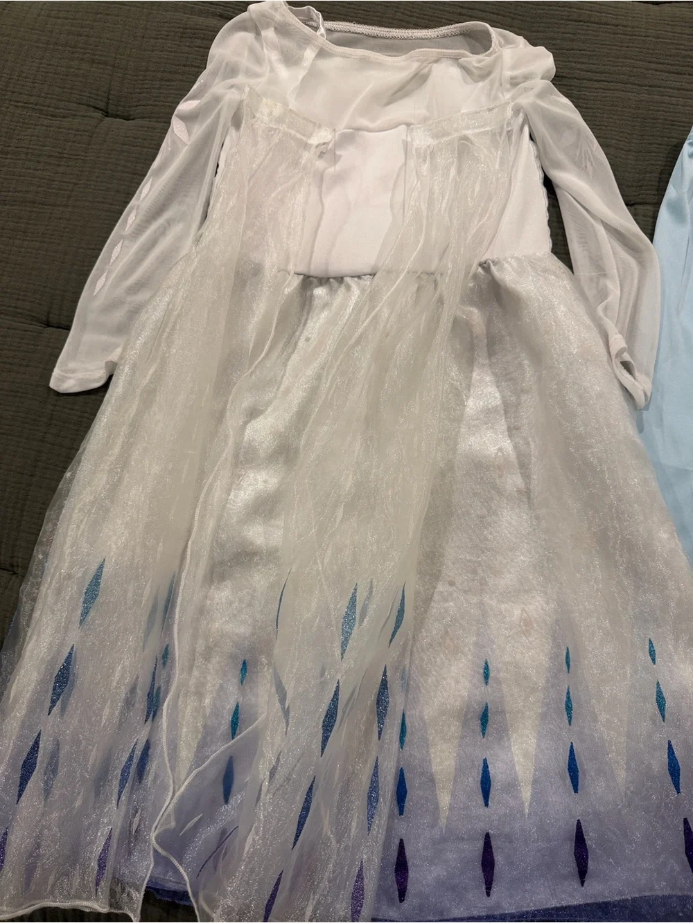 Disney Elsa Princess Dress with Light Blue Pants